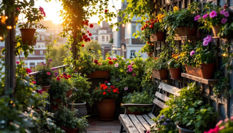 discover creative ways to transform small outdoor spaces into lush green retreats with the art of vertical gardening. learn tips and techniques for maximizing your garden's potential while adding beauty and style to your environment.