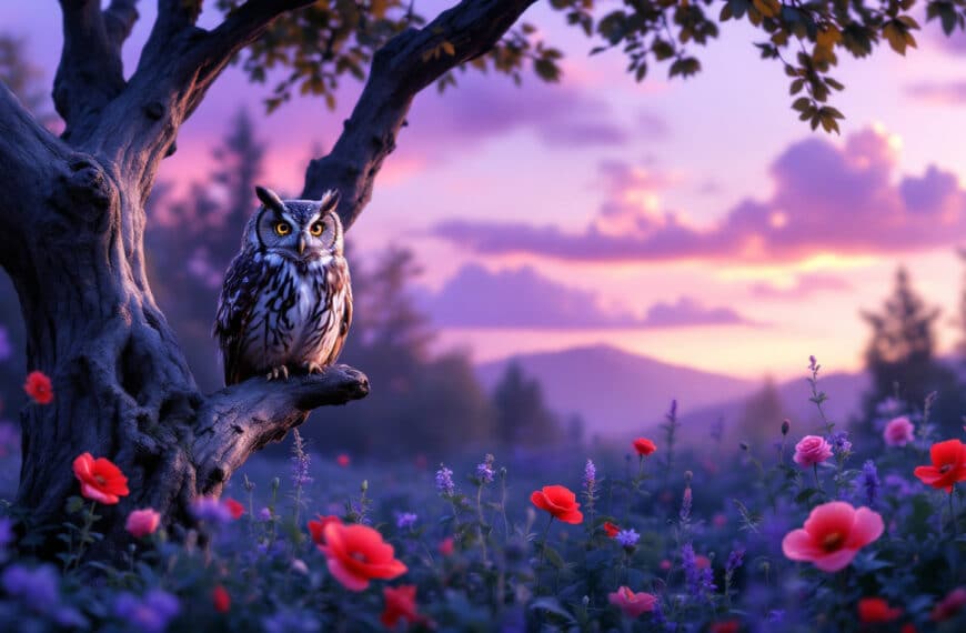 uncover the intriguing story behind a mysterious owl sighted in a backyard. explore the significance of this unexpected visitor and what it could mean for you. discover the secrets of nature and the symbolism associated with owls in this captivating revelation.