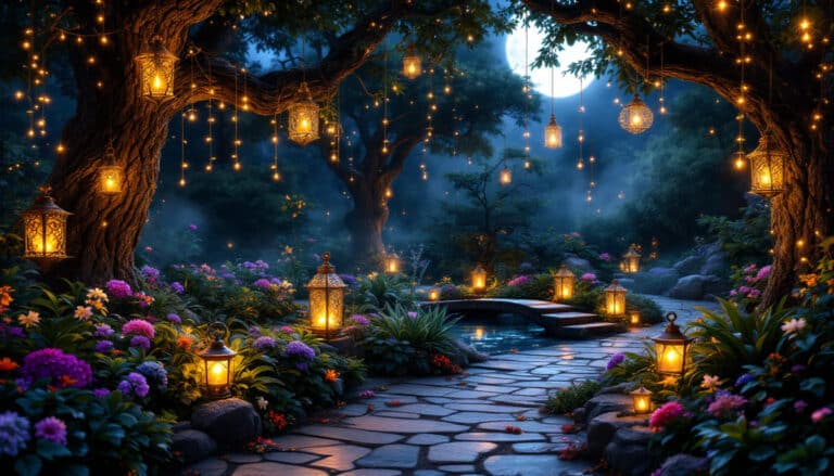 transform your outdoor space into a captivating nighttime oasis with our enchanting lighting ideas and unique plant techniques. discover how to create a magical atmosphere that enhances your garden's beauty after dark.