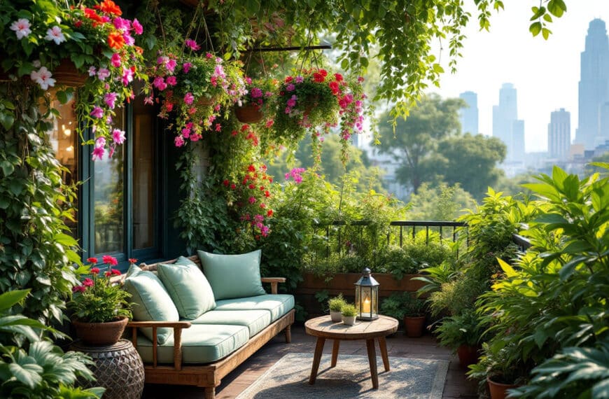 transform your balcony into a lush green oasis with our easy tips! discover how to choose the right plants, create a comfortable seating area, and add decorative elements to enhance your outdoor space. perfect for small spaces, these ideas will help you enjoy a refreshing retreat right at home.